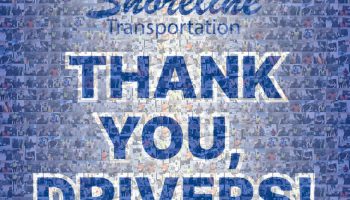 Thank you, Drivers! Shoreline is excited to celebrate Driver Appreciation Week